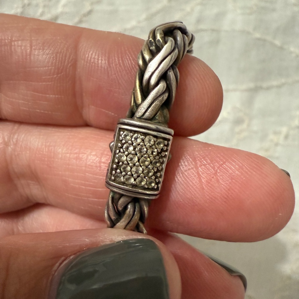 John Hardy sterling silver icon bracelet